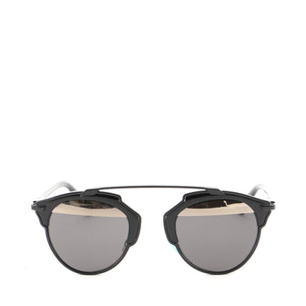 Christian Dior So Real Aviator Sunglasses Acetate and Metal