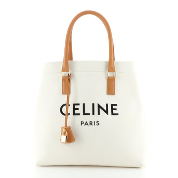 Celine Horizontal Cabas Tote Canvas with Leather