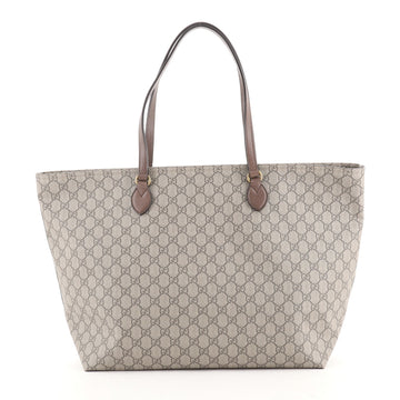 Gucci Ophidia Zip Tote GG Coated Canvas Medium