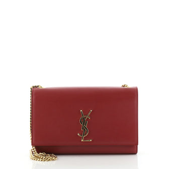 Saint Laurent Classic Monogram Crossbody Bag Calfskin Medium