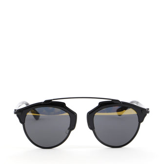Christian Dior So Real Aviator Sunglasses Acetate and Metal