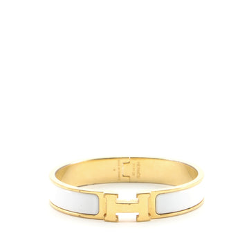Hermes Clic H Bracelet Enamel Narrow