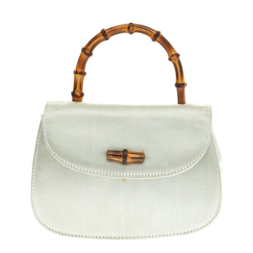 Gucci Bamboo Top Handle Satin
