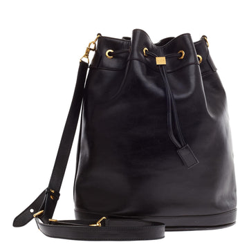 Gucci Drawstring Bucket Leather Large