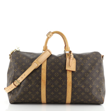 Louis Vuitton Keepall Bandouliere Bag Monogram Canvas 55