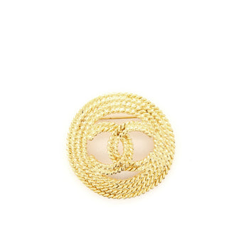 Chanel Braided CC Round Metal