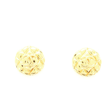 Chanel Vintage Round CC Clip-On Metal