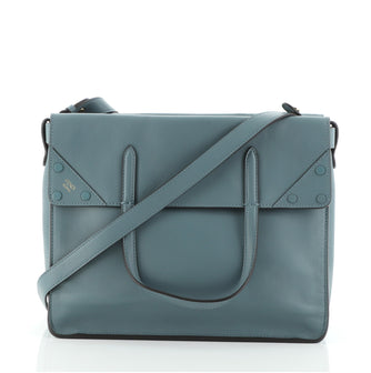 Fendi Flip Grace Convertible Tote Leather Regular
