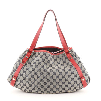 Gucci Abbey Shoulder Bag GG Canvas Medium