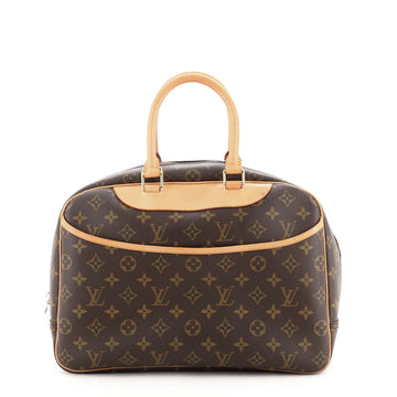 Louis Vuitton Deauville Handbag Monogram Canvas