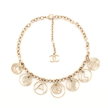Chanel Hoop Cuba Logo Metal