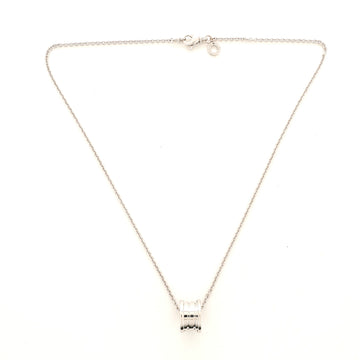 Bvlgari B.Zero1 Pendant Necklace 18K White Gold