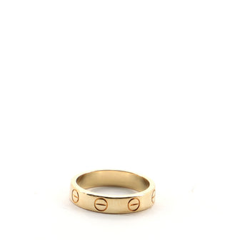 Love Wedding Band Ring 18K Yellow Gold 4 - 47