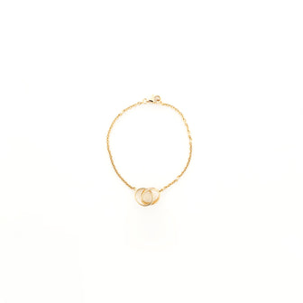 Cartier Love Interlocking Bracelet 18K Yellow Gold