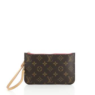 Louis Vuitton Neverfull Pochette Monogram Canvas Small