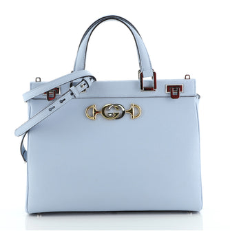 Gucci Zumi Top Handle Bag Leather Medium