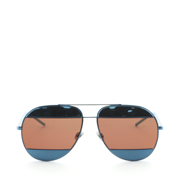 Christian Dior Split Aviator 1 Sunglasses Metal