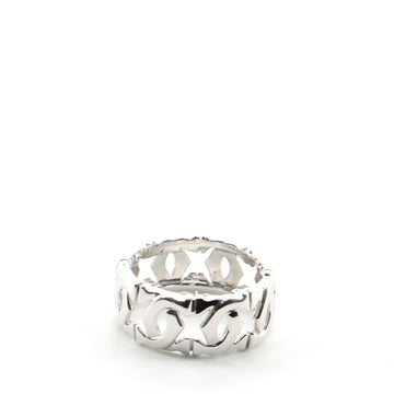 Cartier Entrelaces C de Cartier Band Ring 18K White Gold