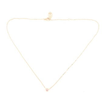 Cartier Legers de Cartier 1 Pink Sapphire Necklace 18K Rose Gold