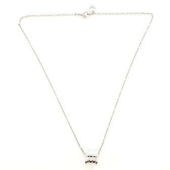 Bvlgari B.Zero1 Pendant Necklace 18K White Gold