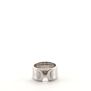 Cartier DOUBLE C Ring 18K White Gold