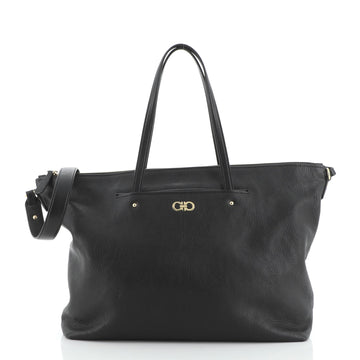 Salvatore Ferragamo Mika Convertible Tote Leather Medium