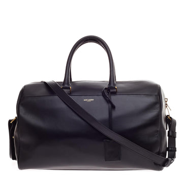 Saint Laurent Classic Duffle Leather Medium 12