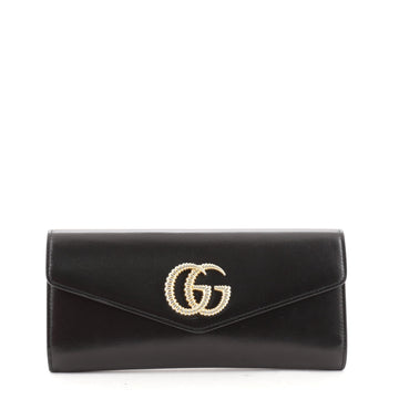 Gucci GG Broadway Envelope Clutch Leather