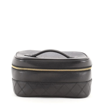 Chanel Vintage Cosmetic Case Lambskin