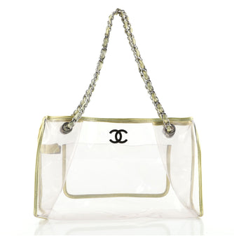 Chanel Naked Tote Bag PVC Large