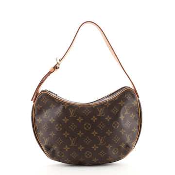 Louis Vuitton Croissant Handbag Monogram Canvas MM
