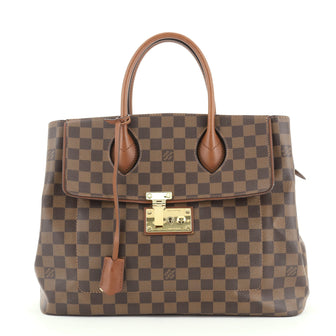Louis Vuitton Ascot Handbag Damier