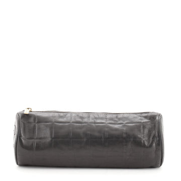 Chanel Chocolate Bar Cosmetic Pouch Quilted Lambskin Medium