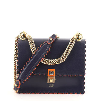 Fendi Kan I Bag Leather Small