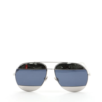 Christian Dior Split Aviator 1 Sunglasses Metal
