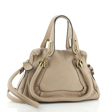 Chloe Paraty Top Handle Bag Leather Small