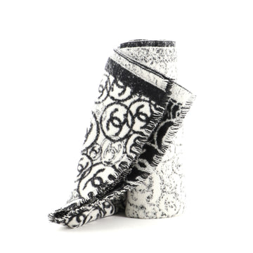 Chanel Ombre CC Logo Scarf Cashmere