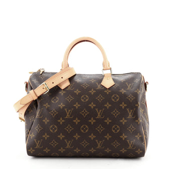 Louis Vuitton Speedy Bandouliere Bag Monogram Canvas 30
