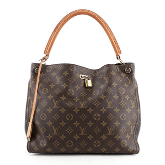 Louis Vuitton Gaia Handbag Monogram Canvas