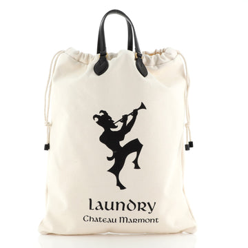 Gucci Laundry Tote Printed Canvas