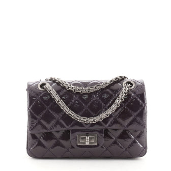 Chanel Reissue 2.55 Flap Bag Quilted Patent 224