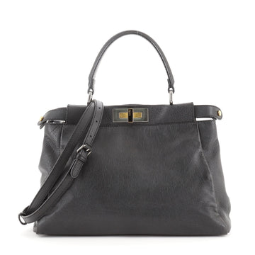 Fendi Peekaboo Bag Soft Leather Regular