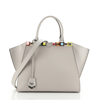 Fendi Petite 3Jours Bag Studded Leather