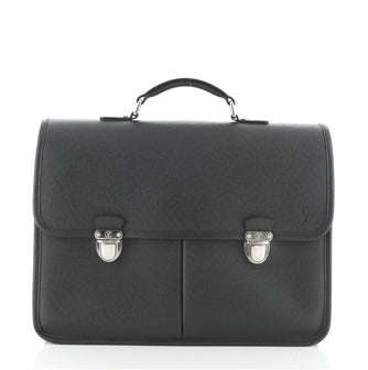 Louis Vuitton Anton Briefcase Taiga Leather