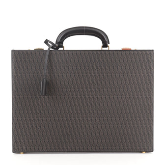 Saint Laurent Trunk Briefcase Monogram Canvas Large
