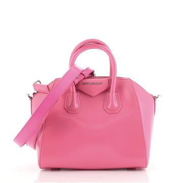 Givenchy Antigona Bag Glazed Leather Mini