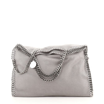 Stella McCartney Falabella Fold Over Bag Shaggy Deer