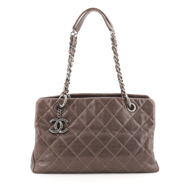 Chanel Chic Shopping Tote Quilted Caviar Small