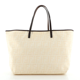Fendi Roll Tote Zucca Canvas Large
