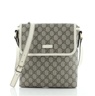 Gucci Flap Messenger GG Coated Canvas Small